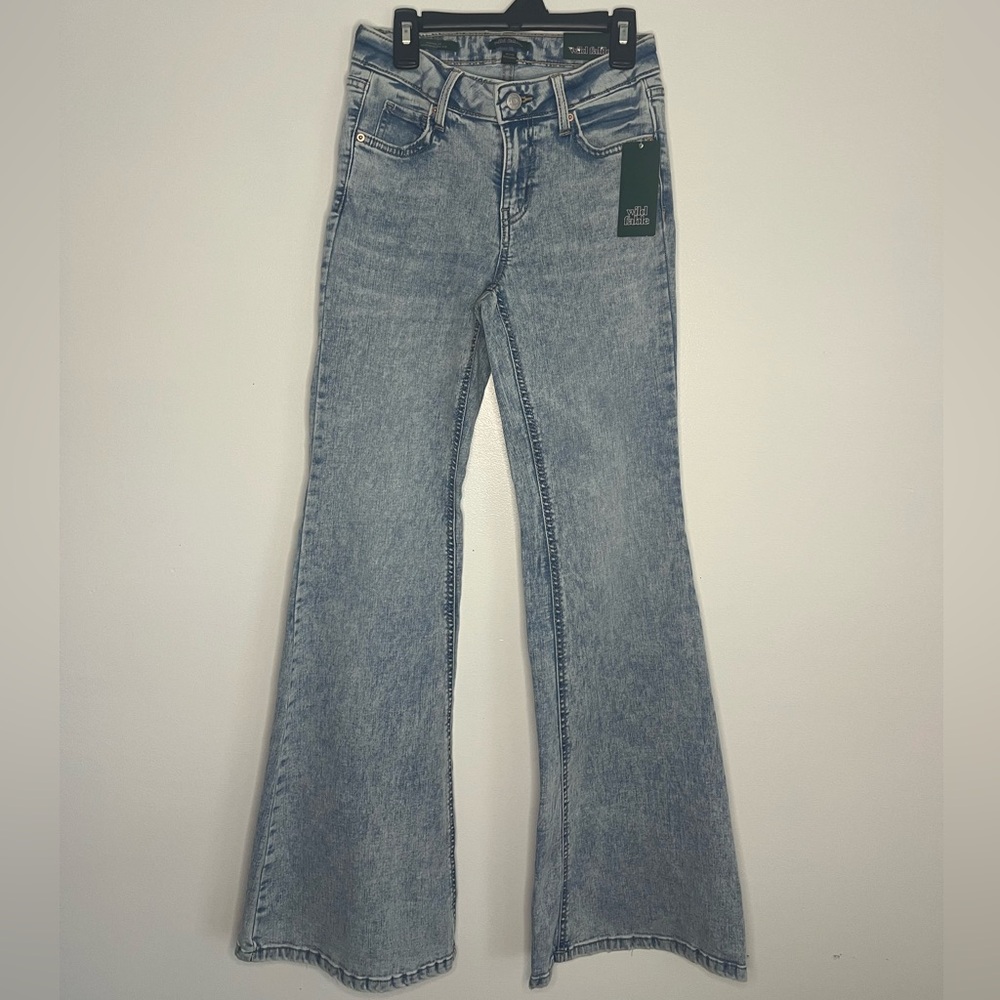 New Wild Fable High-rise flare size 0